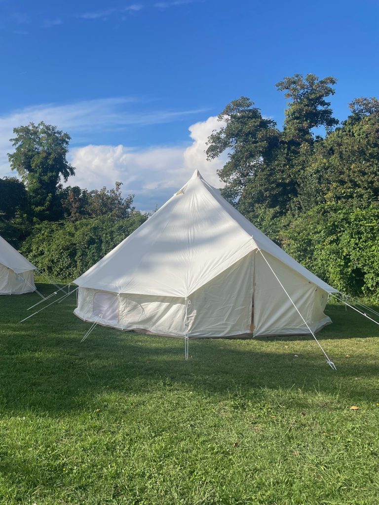 The scale up Week Glamping Aussen